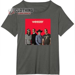 Weezer Red Album Cover T Shirt 1