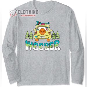 Weezer Road Trip Long Sleeve T Shirt