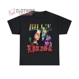 90S Vintage Billie Eilish Vintage T Shirt Billie Eilish Gift Billie Concert Shirt Fans 1