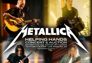Metallica Announces New All Within My Hands Concert for 2024
