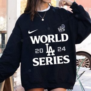 2024 LA Dodgers World Series Nike Sweatshirt Perfect for Fashion Forward Baseball Fans 1