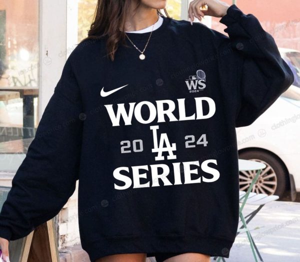 2024 LA Dodgers World Series Nike Sweatshirt, Perfect for Fashion-Forward Baseball Fans