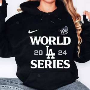 2024 LA Dodgers World Series Nike Sweatshirt Perfect for Fashion Forward Baseball Fans 3 hoodie