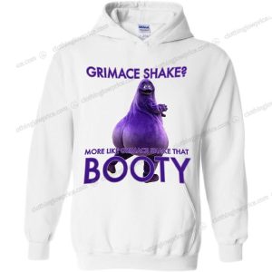 Cheeky Grimace Shake Booty T Shirt Funny Grimace Shake Wordplay Tee 2 hoodie