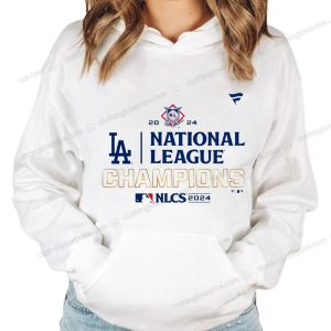 Dodgers 2024 NLCS Champions Sweatshirt with MLB and Team Logos