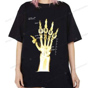 Kobe Basketball Legacy Anatomical X-Ray Championship Rings Sweatshirt