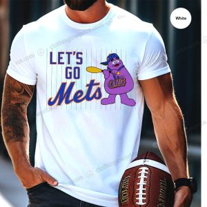 Lets Go Mets Grimace Tee Vibrant Grimace New York Baseball Fan Apparel 1 merch