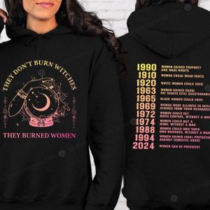 They Didnt Burn Witches Shirts Mystical Feminist Sweater 3 hoodie